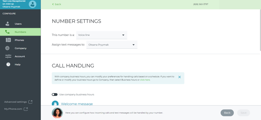 setup call forwarding